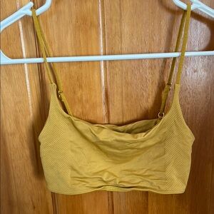 Mustard Yellow Bra Top